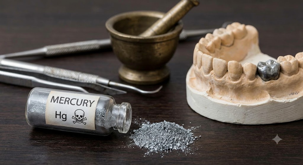 Amalgamaty dentystyczne – jak rtęć wpływa na Twoje zdrowie?
