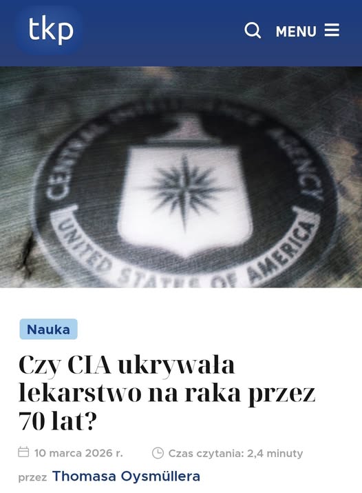 Dokumenty CIA a leki na raka z czasów ZSRR