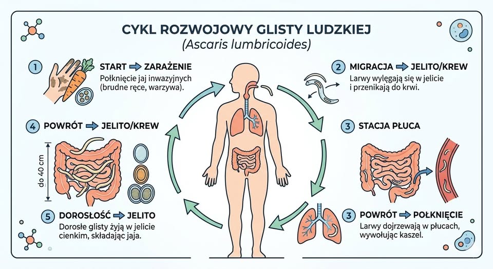 Glista ludzka – podstępny lokator w Twoim ciele