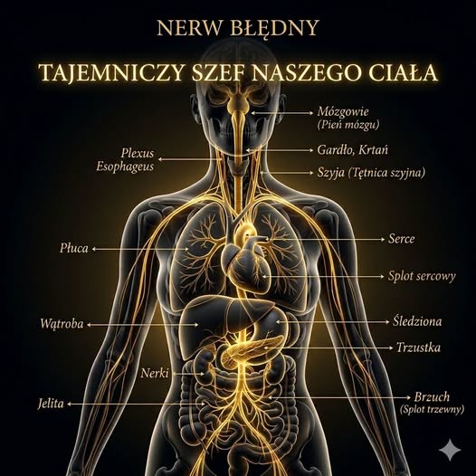 Jak nerw błędny rządzi Twoją energią i brzuchem?