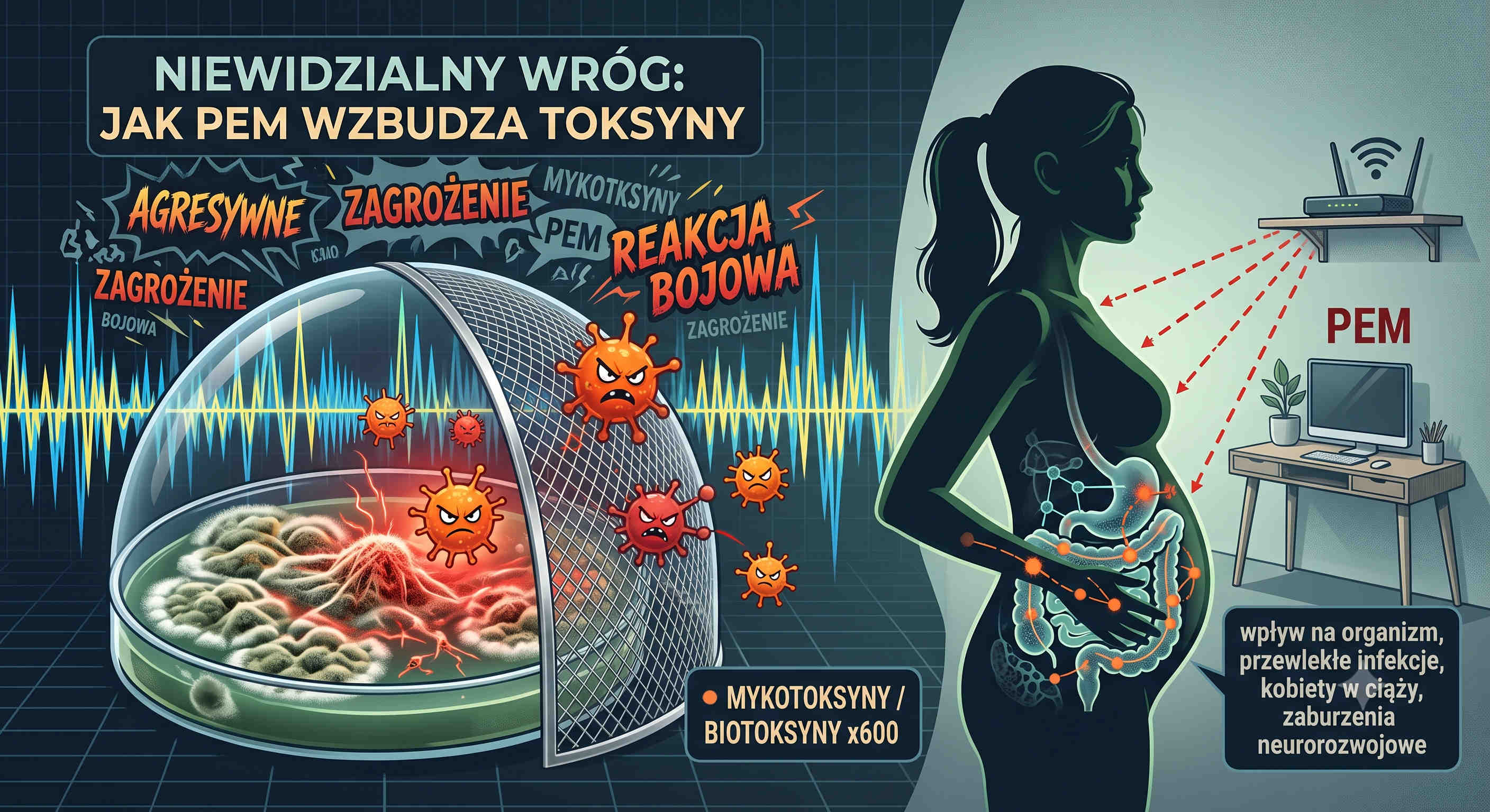 Wpływ PEM na pleśń i mikrobiom: Jak pole magnetyczne wzbudza toksyny?