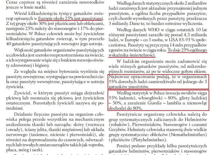 Pasożyty w organizmie. Skąd się biorą?